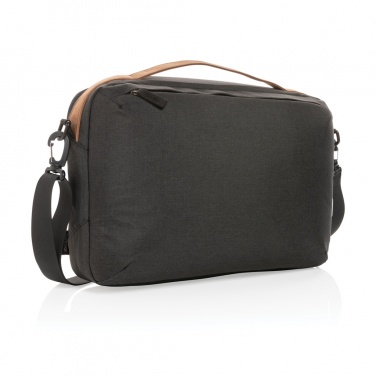 Logotrade promotional giveaway picture of: Impact AWARE™ 300D two tone deluxe 15.6" laptop bag