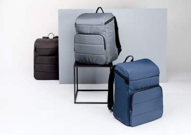 Logo trade corporate gifts image of: Impact AWARE™ RPET cooler backpack