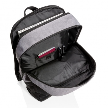 Logotrade business gifts photo of: Modern 15.6" USB & RFID laptop backpack PVC free