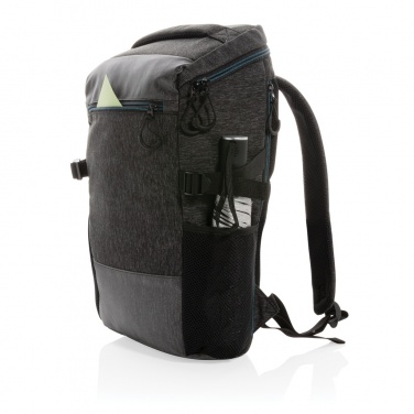 Logo trade promotional merchandise photo of: 900D easy access 15.6" laptop backpack PVC free