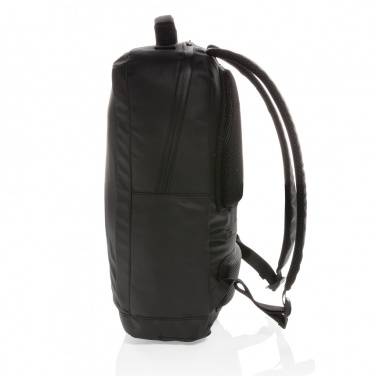 Logo trade promotional products picture of: Fashion black 15.6" laptop backpack PVC free