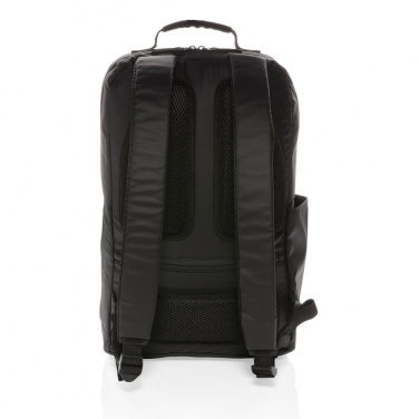Logotrade business gift image of: Fashion black 15.6" laptop backpack PVC free