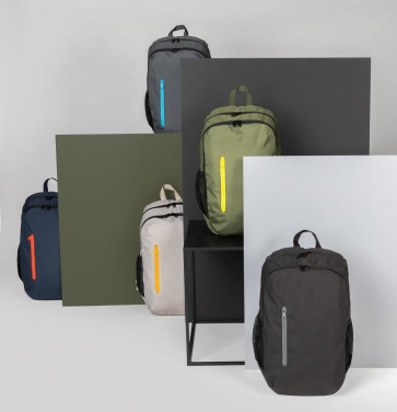 Logo trade promotional gift photo of: Impact AWARE™ 300D RPET casual backpack