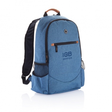 Logo trade business gifts image of: Fashion duo tone backpack