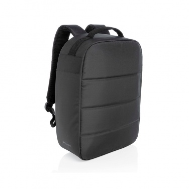 Logo trade promotional merchandise photo of: Impact AWARE™ RPET anti-theft 15.6" laptop backpack