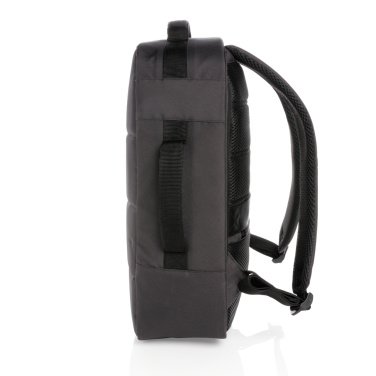 Logotrade advertising products photo of: Impact AWARE™ RPET anti-theft 15.6" laptop backpack
