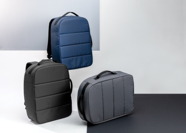Logotrade advertising product image of: Impact AWARE™ RPET anti-theft 15.6" laptop backpack
