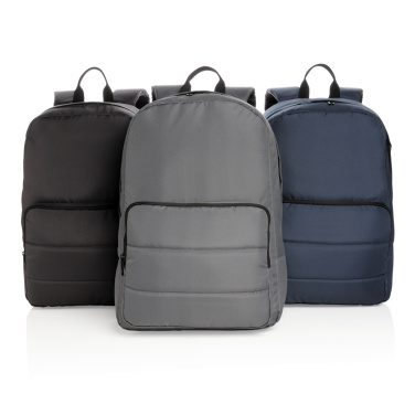 Logo trade promotional giveaways image of: Impact AWARE™ RPET Basic 15.6" laptop backpack