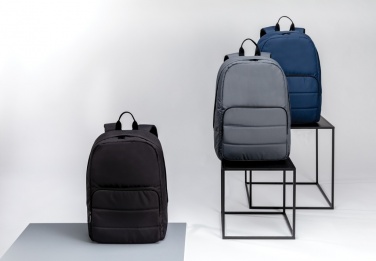 Logo trade promotional giveaways picture of: Impact AWARE™ RPET Basic 15.6" laptop backpack