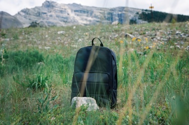 Logo trade promotional merchandise photo of: Impact AWARE™ RPET Basic 15.6" laptop backpack