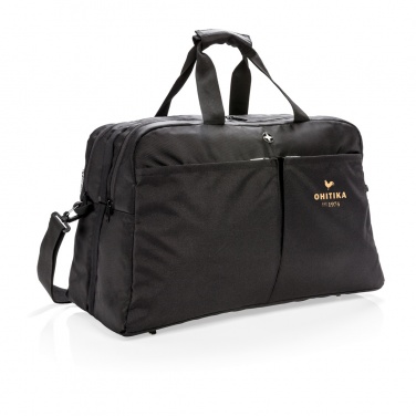 Logo trade advertising product photo of: Swiss Peak RFID duffle with suitcase opening