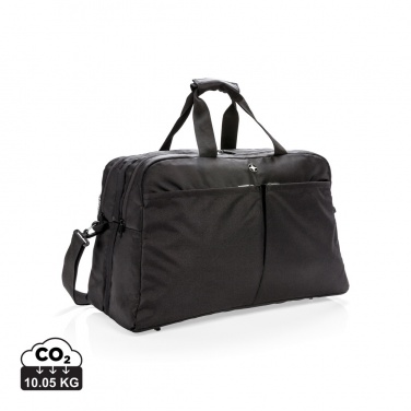 Logo trade promotional giveaway photo of: Swiss Peak RFID duffle with suitcase opening