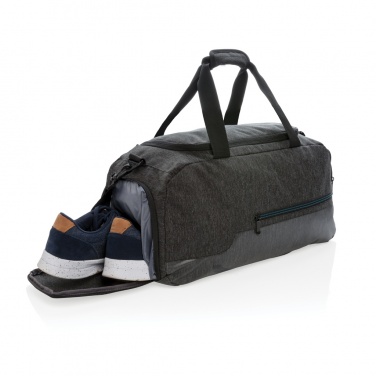 Logo trade corporate gift photo of: 900D weekend/sports bag PVC free