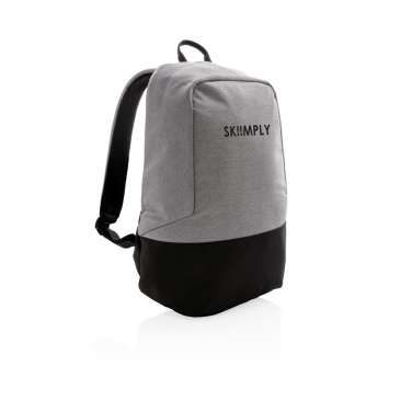 Logo trade promotional products image of: Standard RFID anti theft backpack PVC free