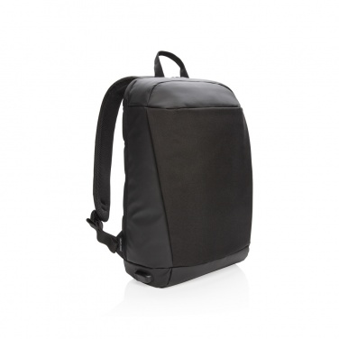 Logo trade promotional items picture of: Madrid anti-theft RFID USB laptop backpack PVC free