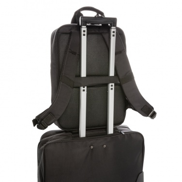 Logo trade business gift photo of: Soho business RPET 15.6" laptop backpack PVC free