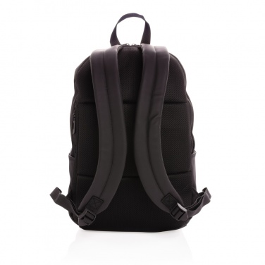 Logotrade promotional giveaway picture of: Smooth PU 15.6"laptop backpack