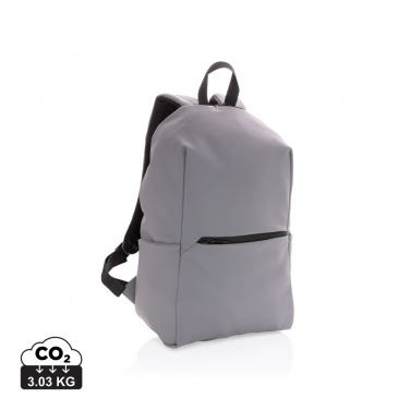 Logotrade promotional giveaway picture of: Smooth PU 15.6"laptop backpack