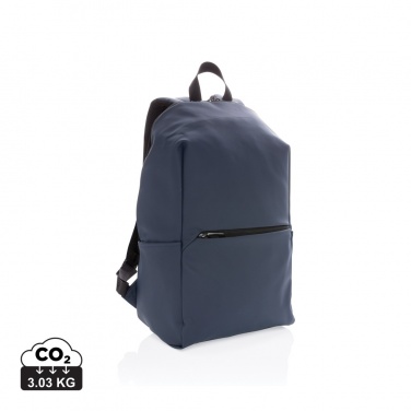 Logotrade promotional merchandise photo of: Smooth PU 15.6"laptop backpack