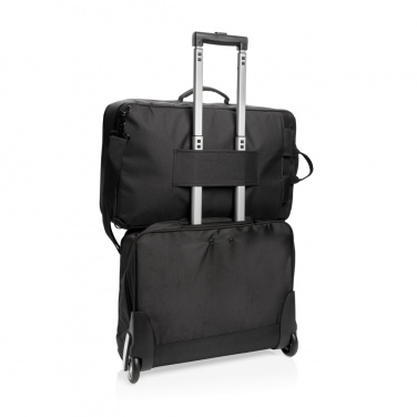 Logo trade corporate gifts picture of: Swiss peak convertible travel backpack PVC free