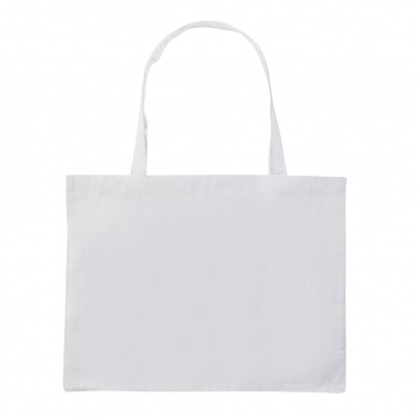 Logo trade promotional item photo of: Impact AWARE™ Recycled cotton shopper 145g