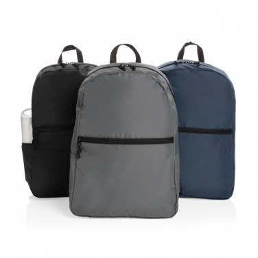 Logo trade corporate gifts image of: Impact AWARE™ RPET lightweight backpack