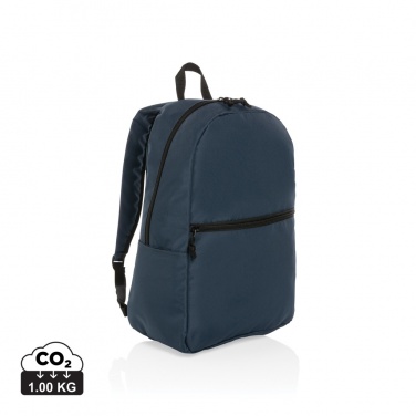 Logo trade promotional gifts image of: Impact AWARE™ RPET lightweight backpack