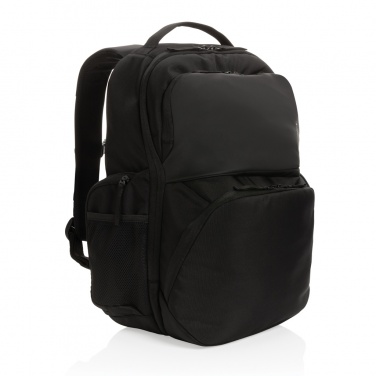 Logotrade advertising products photo of: Swiss Peak AWARE™ RPET 15.6 inch commuter backpack