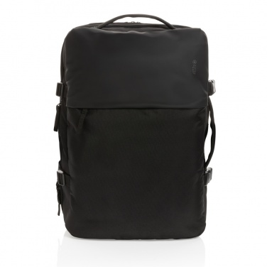 Logotrade business gift image of: Swiss Peak AWARE™ RPET 15.6' expandable weekend backpack