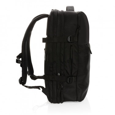Logo trade corporate gifts image of: Swiss Peak AWARE™ RPET 15.6' expandable weekend backpack