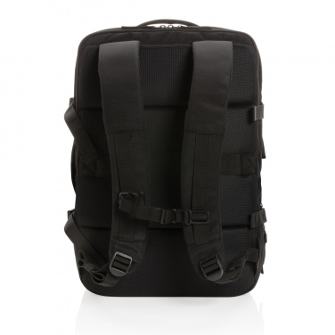 Logo trade corporate gifts picture of: Swiss Peak AWARE™ RPET 15.6' expandable weekend backpack