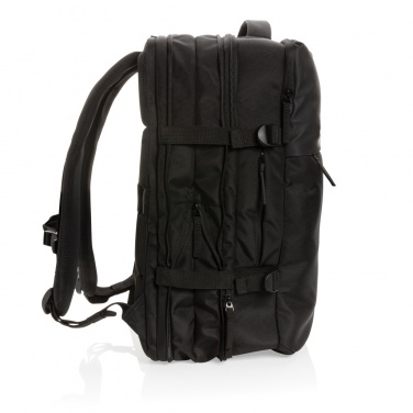 Logo trade advertising products picture of: Swiss Peak AWARE™ RPET 15.6' expandable weekend backpack