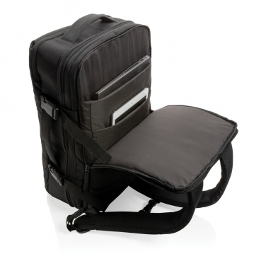 Logotrade promotional items photo of: Swiss Peak AWARE™ RPET 15.6' expandable weekend backpack