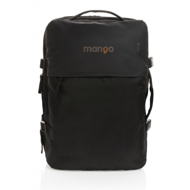 Logotrade promotional giveaways photo of: Swiss Peak AWARE™ RPET 15.6' expandable weekend backpack