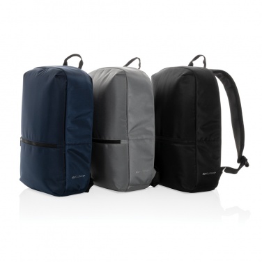 Logo trade business gifts image of: Impact AWARE™ 1200D Minimalist 15.6 inch laptop backpack