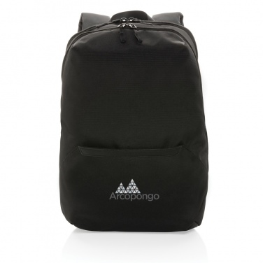 Logo trade promotional gift photo of: Impact AWARE™ 1200D 15.6'' modern laptop backpack