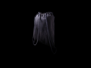Logotrade business gifts photo of: Impact AWARE™ recycled denim drawstring backpack
