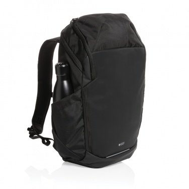 Logo trade promotional giveaway photo of: Swiss Peak AWARE™ RPET 15.6 inch business backpack