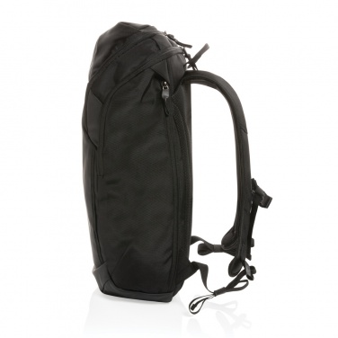 Logo trade corporate gifts image of: Swiss Peak AWARE™ RPET 15.6 inch business backpack