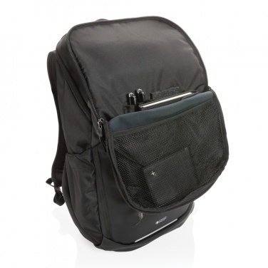 Logo trade promotional gift photo of: Swiss Peak AWARE™ RPET 15.6 inch business backpack
