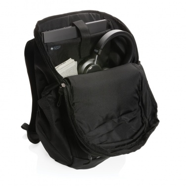 Logotrade corporate gifts photo of: Swiss Peak AWARE™ RPET 15.6 inch business backpack