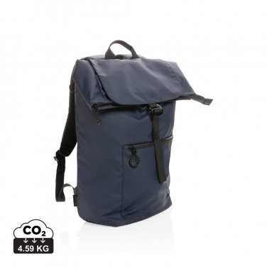 Logo trade promotional items image of: Impact AWARE™ RPET water resistant 15.6" laptop backpack
