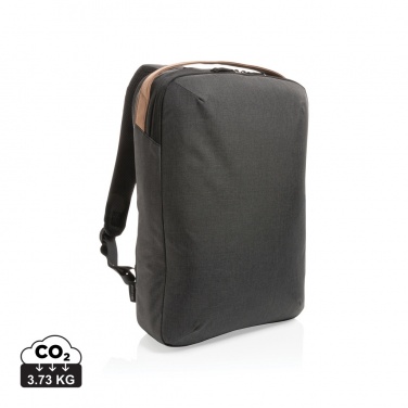 Logo trade promotional giveaways image of: Impact AWARE™ 300D two tone deluxe 15.6" laptop backpack