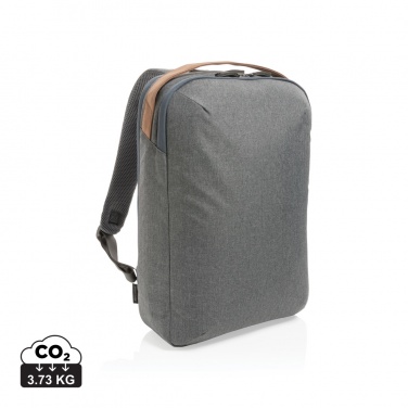 Logo trade promotional item photo of: Impact AWARE™ 300D two tone deluxe 15.6" laptop backpack