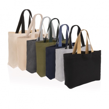 Logo trade promotional items picture of: Impact Aware™ 240 gsm rcanvas large tote undyed