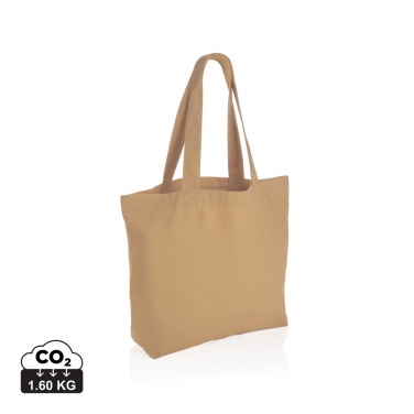 Logotrade promotional merchandise image of: Impact Aware™ 240 gsm rcanvas shopper w/pocket undyed