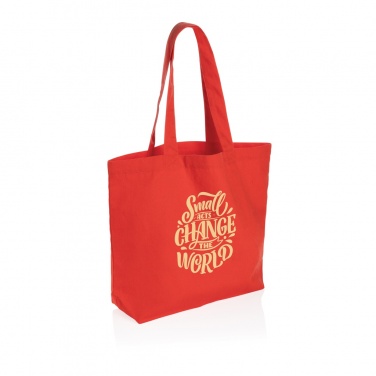 Logo trade promotional product photo of: Impact Aware™ 240 gsm rcanvas shopper w/pocket