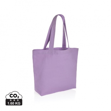 Logo trade promotional giveaways picture of: Impact Aware™ 240 gsm rcanvas shopper w/pocket