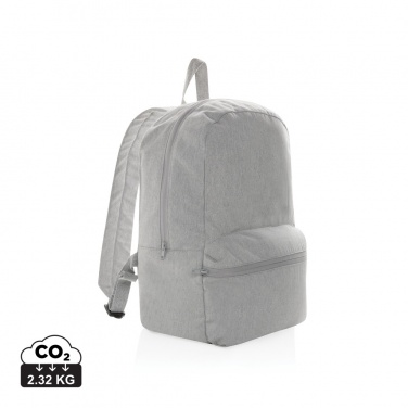 Logo trade promotional giveaway photo of: Impact Aware™ 285 gsm rcanvas backpack undyed