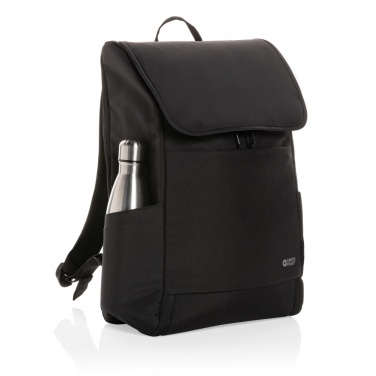 Logotrade advertising products photo of: Swiss Peak Fern AWARE™ RPET all over zipper 15.6" backpack